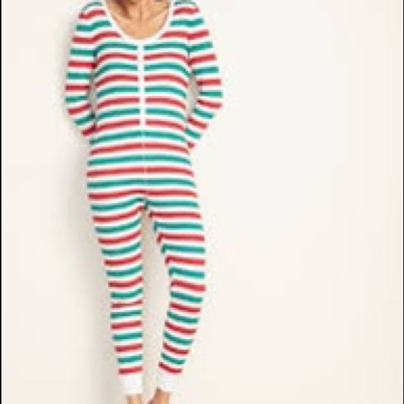 Old Navy | Intimates u0026 Sleepwear | Old Navy Stripped Waffle Knit Onesie |  Poshmark